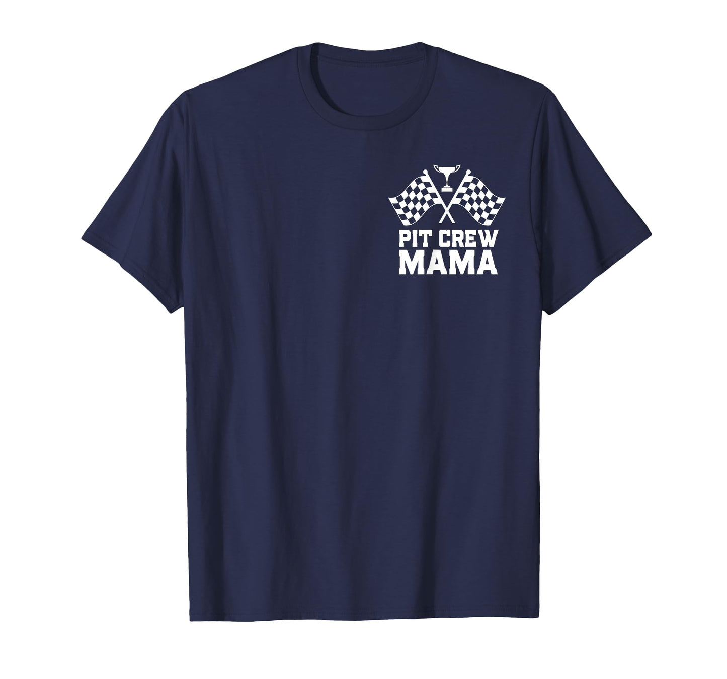 Mama Pit Crew Race Car Birthday Family Matching Pit Crew T-Shirt