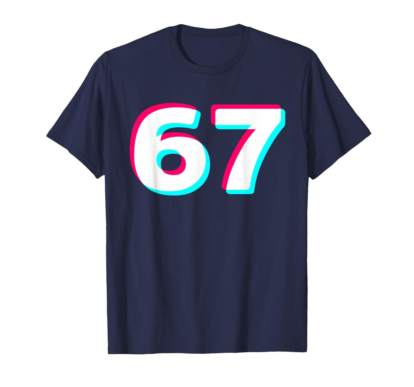 Six Seven Alpha Gen Meme 6 7 Matching 67 T-Shirt