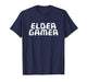 Elder Gamer Funny Retro Video Game Nostalgia Old Gamer T-Shirt