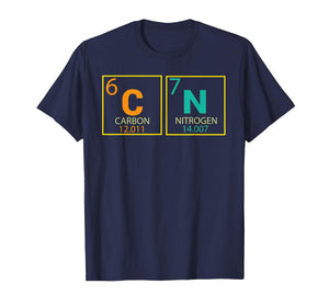 Funny 67 Meme Six Seven Teacher Science Periodic Table T-Shirt