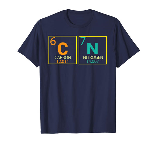Funny 67 Meme Six Seven Teacher Science Periodic Table T-Shirt