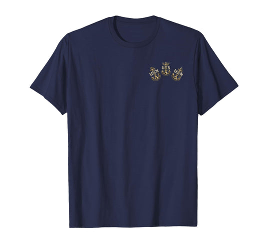 South Texas Chief Mess USN Skull Anchor Veteran Shirt T-Shirt