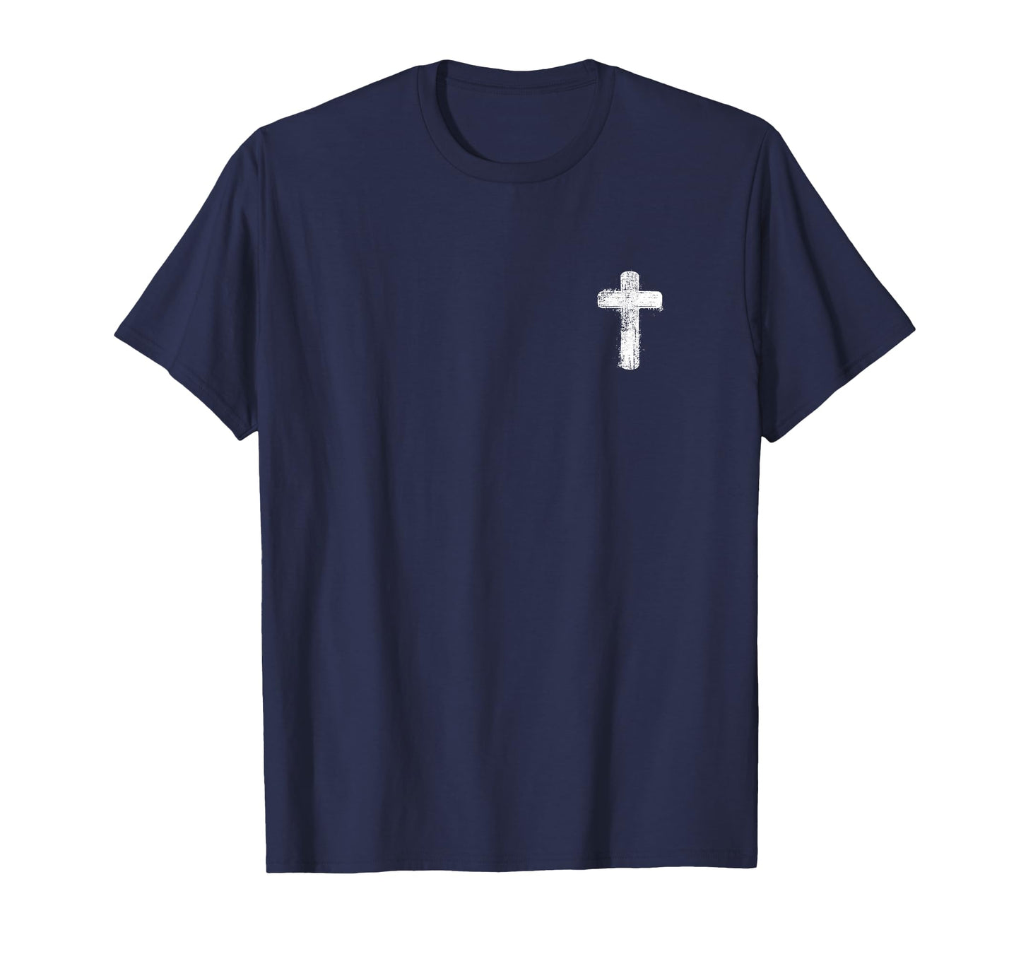 Simple Cross Faith Minimal Christian Symbol T-Shirt