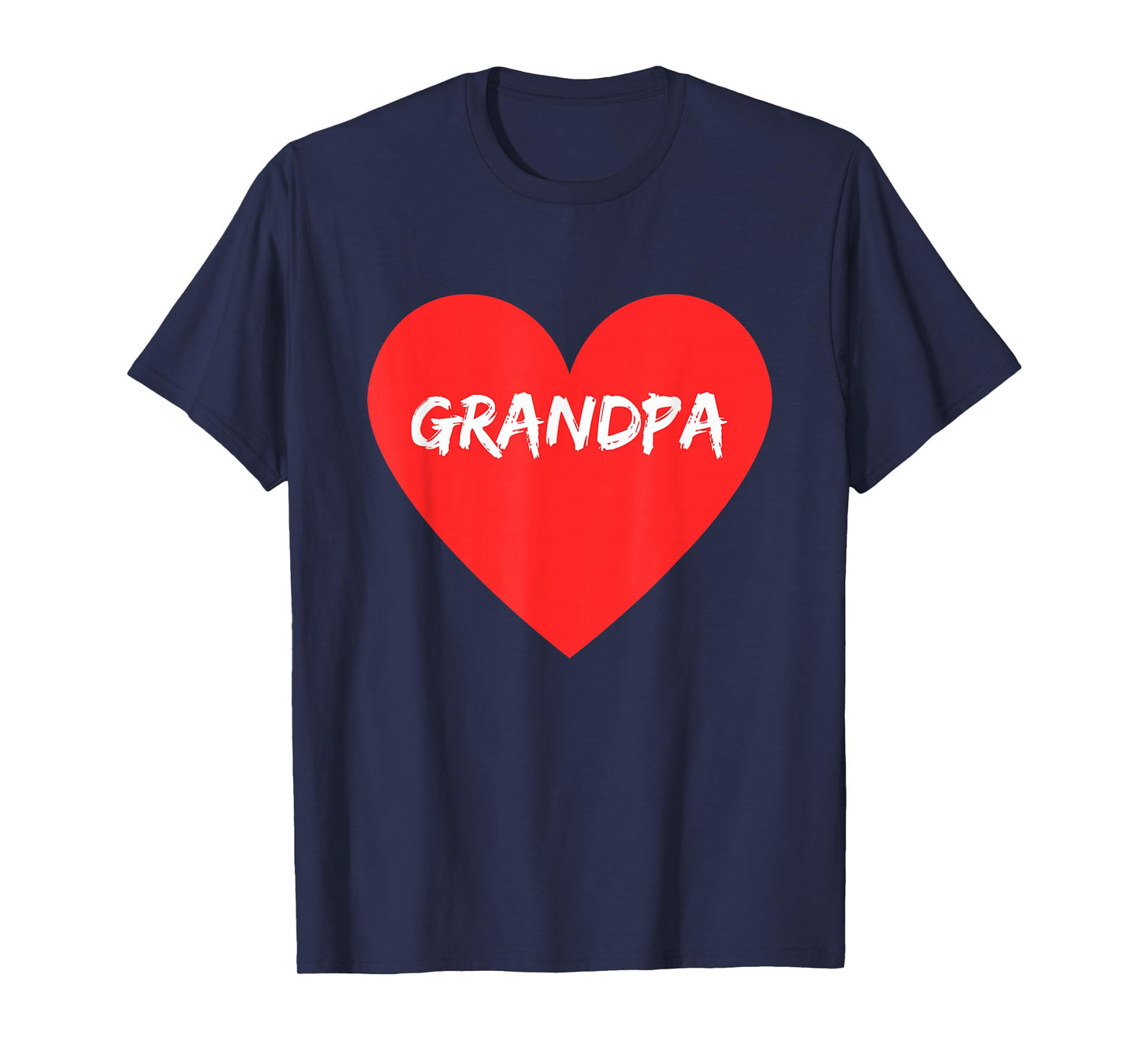 Love for Grandpa Inside of A Heart T-Shirt