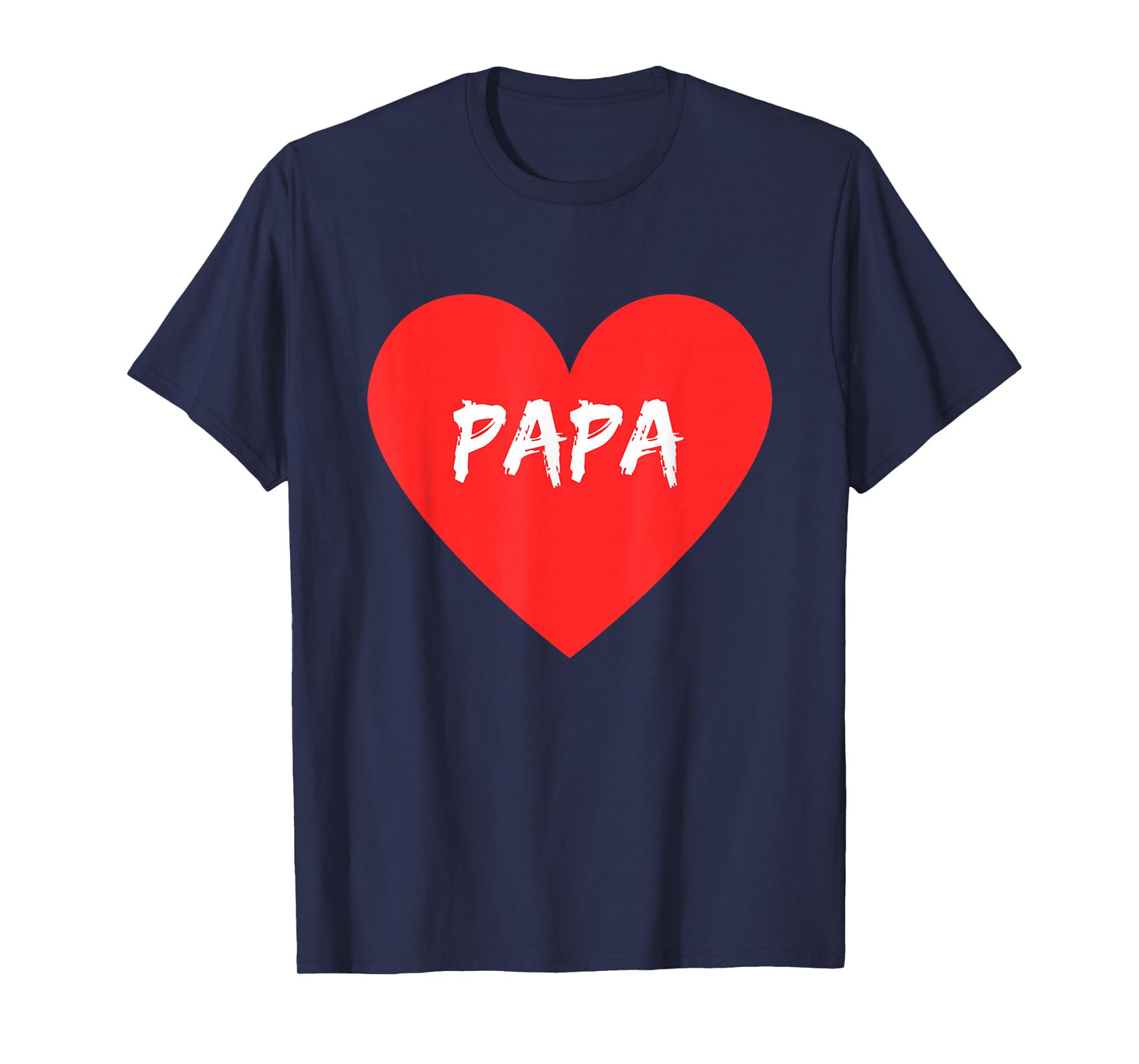 Love for Papa Inside of A Heart T-Shirt