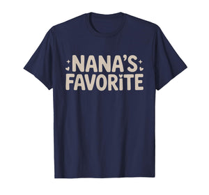 Nana's Favorite Family Baby Grandchild Quote Family Matching T-Shirt