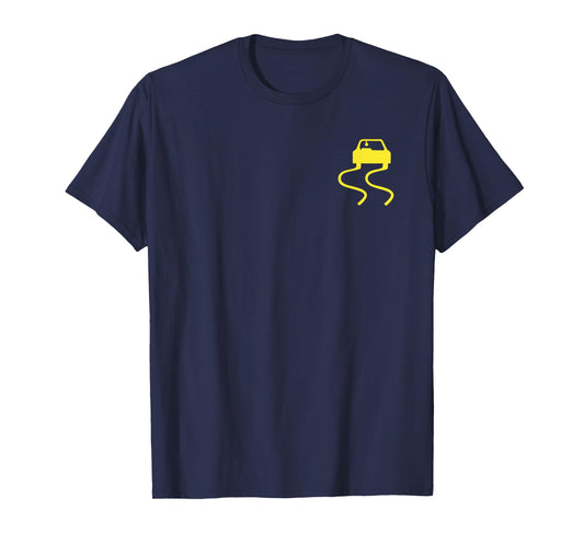 (2 Sided) But Officer The Sign Said Do a Burnout Funny Car T-Shirt