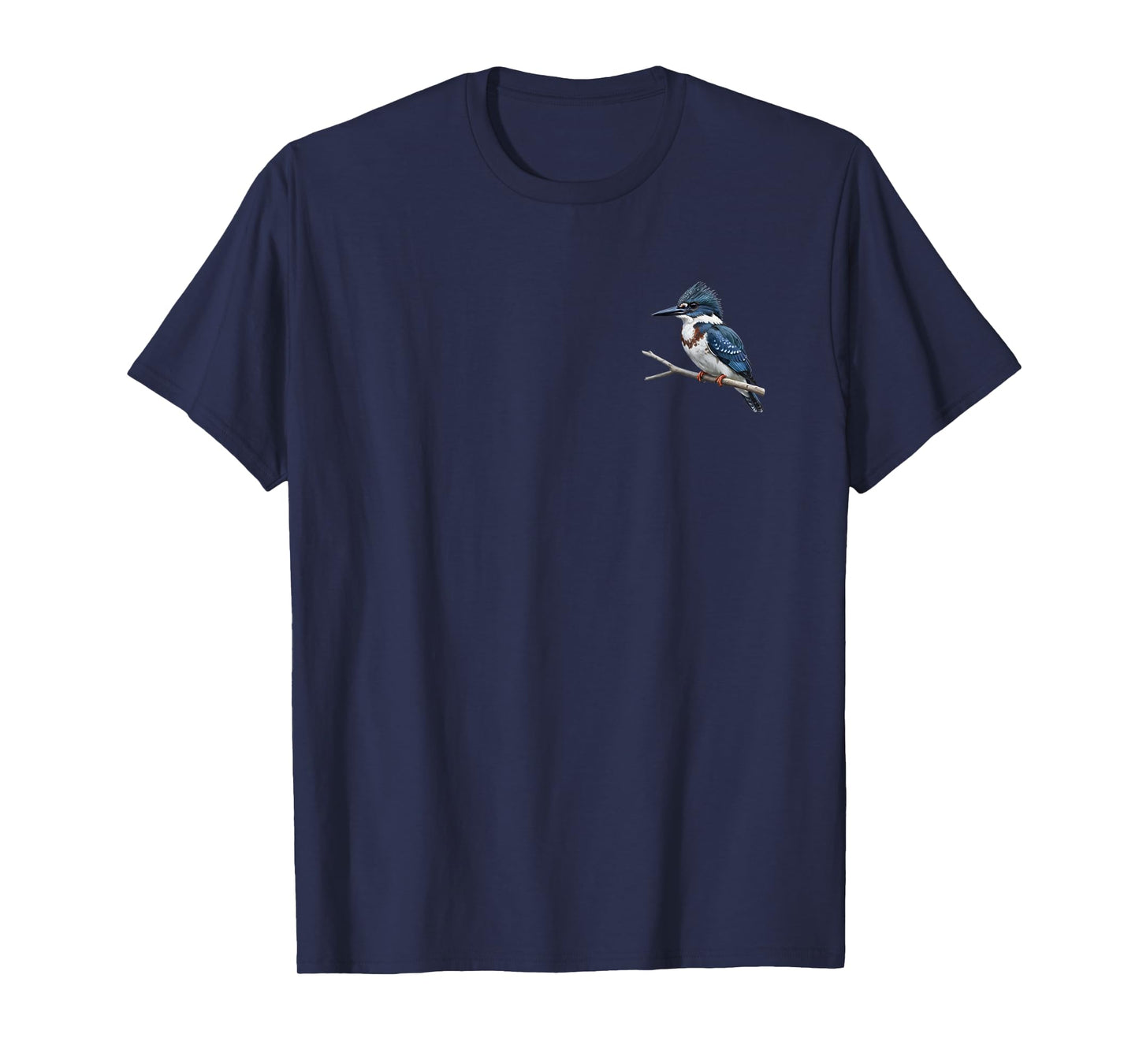 Belted Kingfisher Birdlover Birdwatcher Biologist Bird T-Shirt