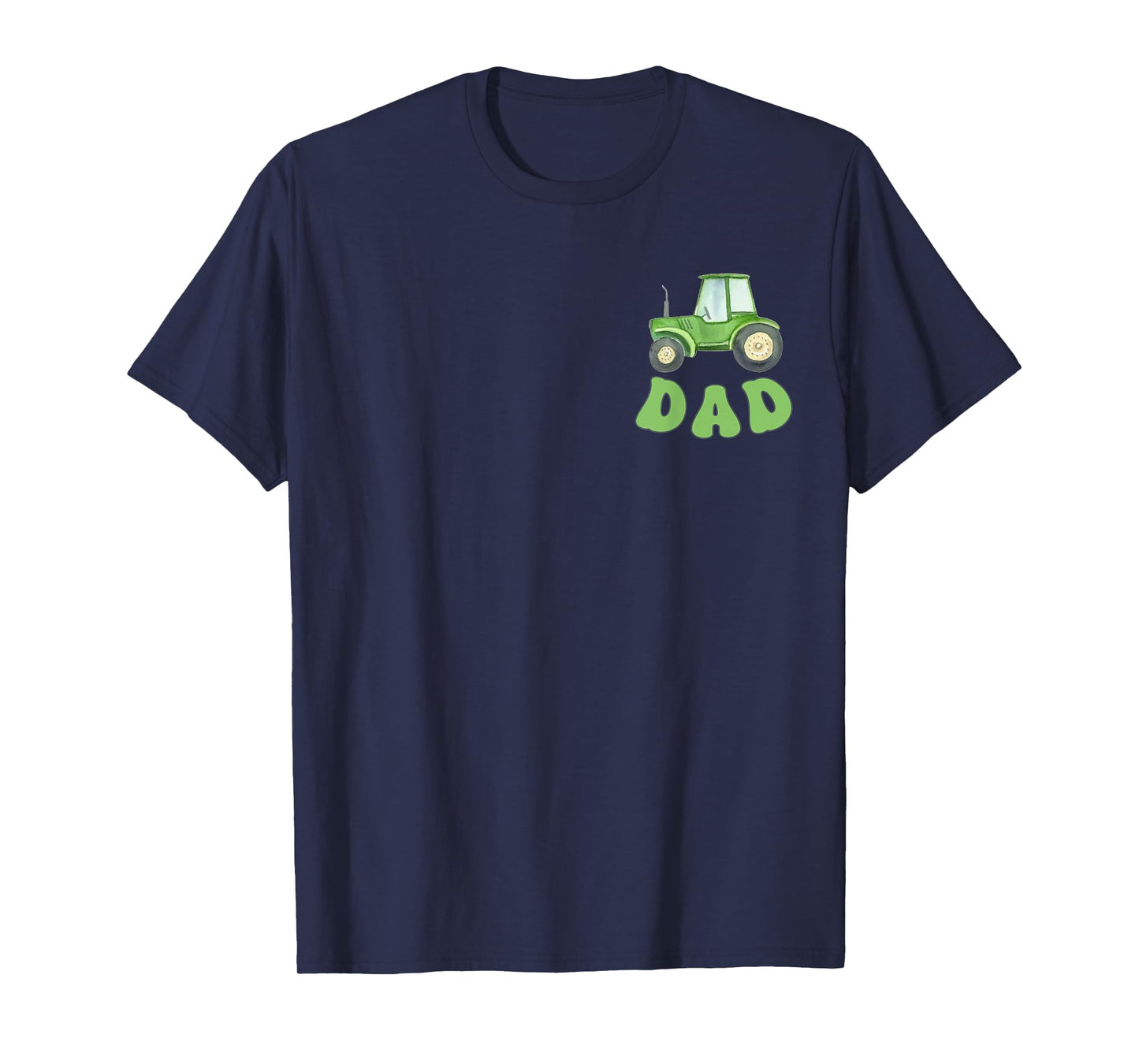 Dad of The Birthday Boy Tractor Farm Trucks Family Party T-Shirt