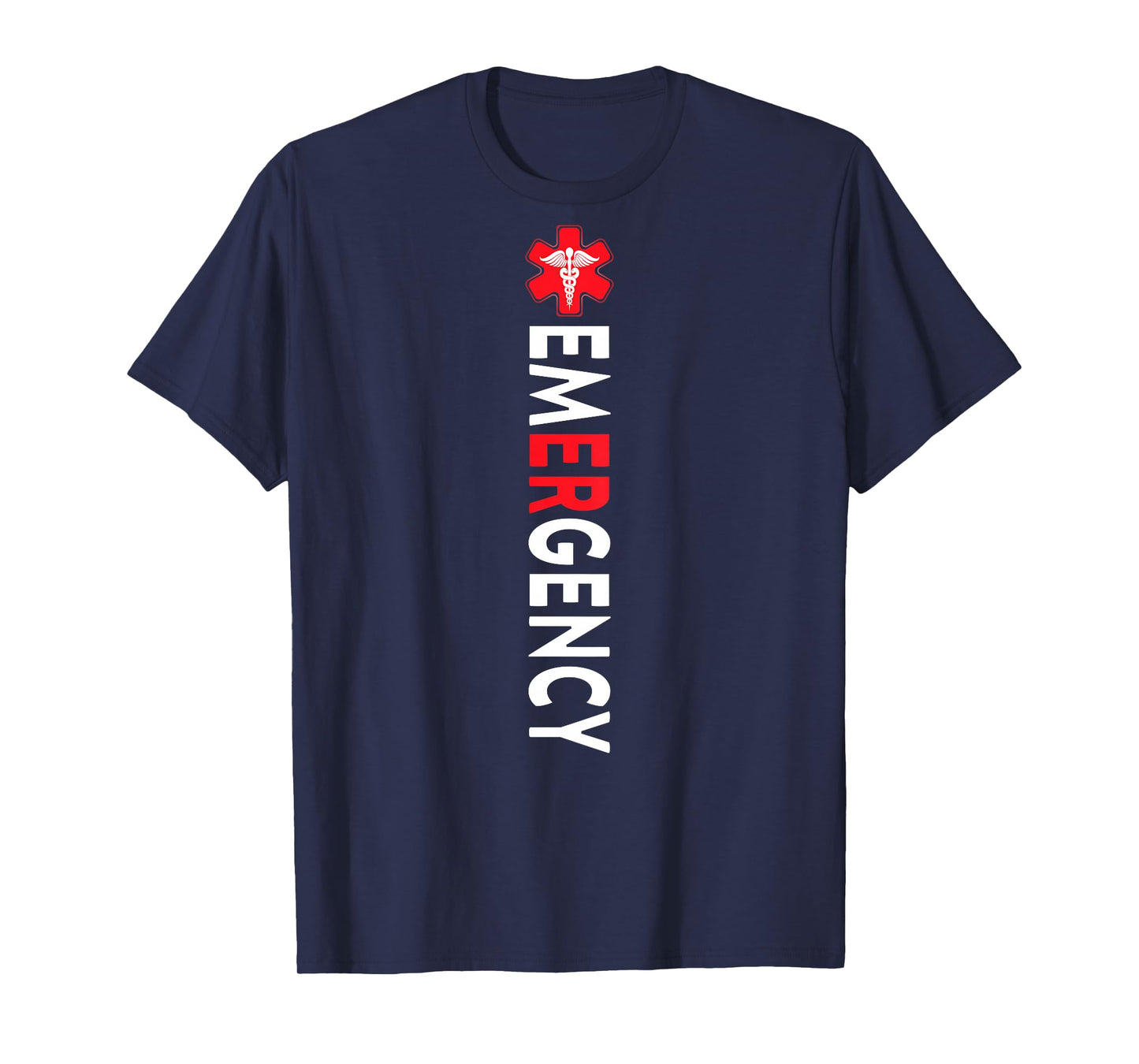 Emergency Department Emergency Room Nurse ER Nurse Back of T-Shirt