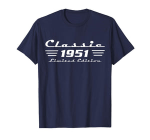 Classic 75 Birthday Decorations Men 75yr 1951 75th Birthday T-Shirt