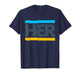 Her Glitch Streetwear Retro Gamma Blue Matching T-Shirt