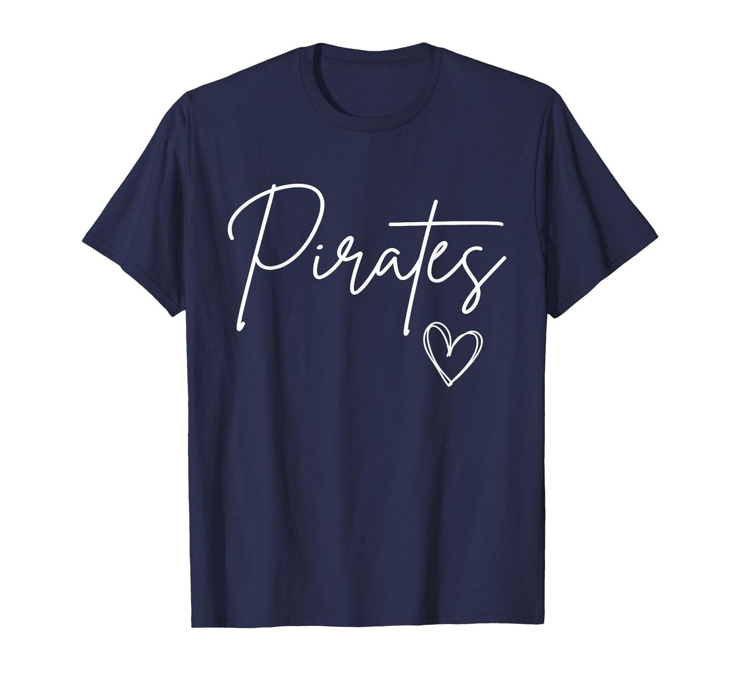 Pirates School Mascot KLuv Tee T-Shirt