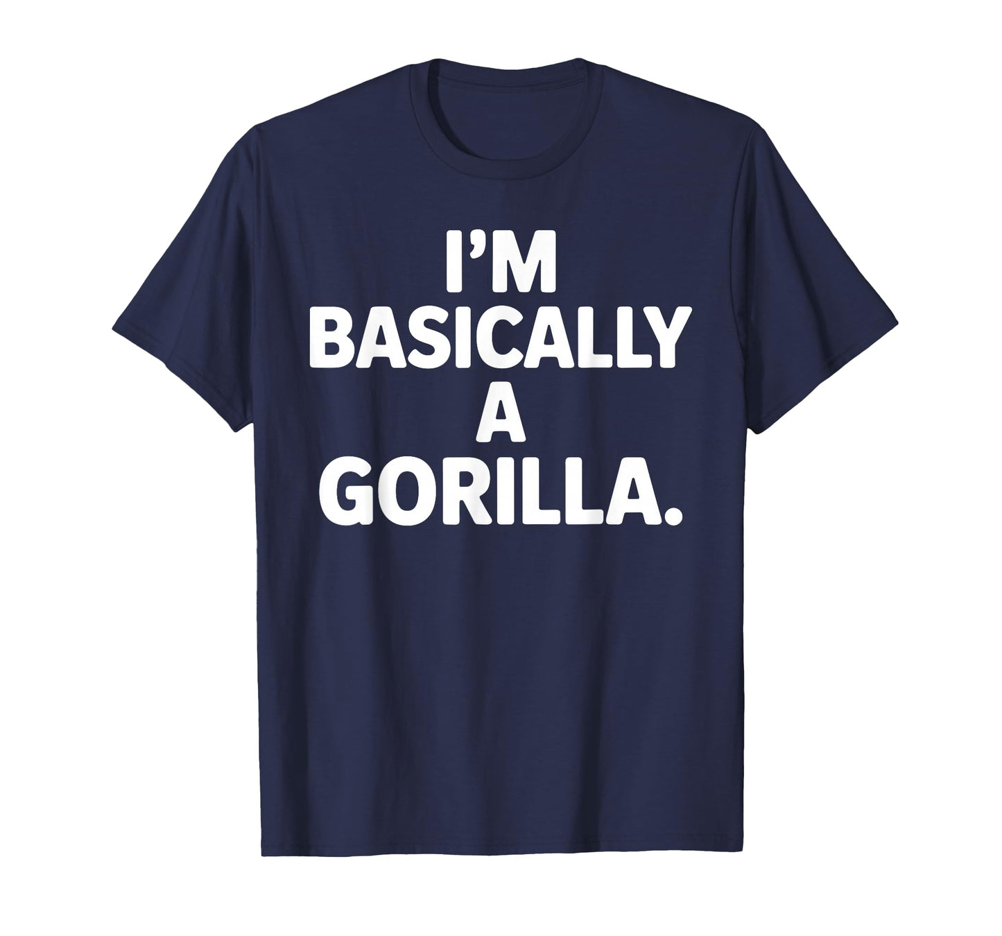 Funny Gorilla Art for Men Women Kids Monkey Gorilla Lover T-Shirt