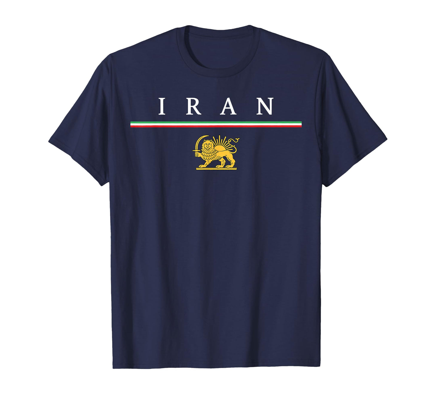 Free Iran Lion Flag T-Shirt