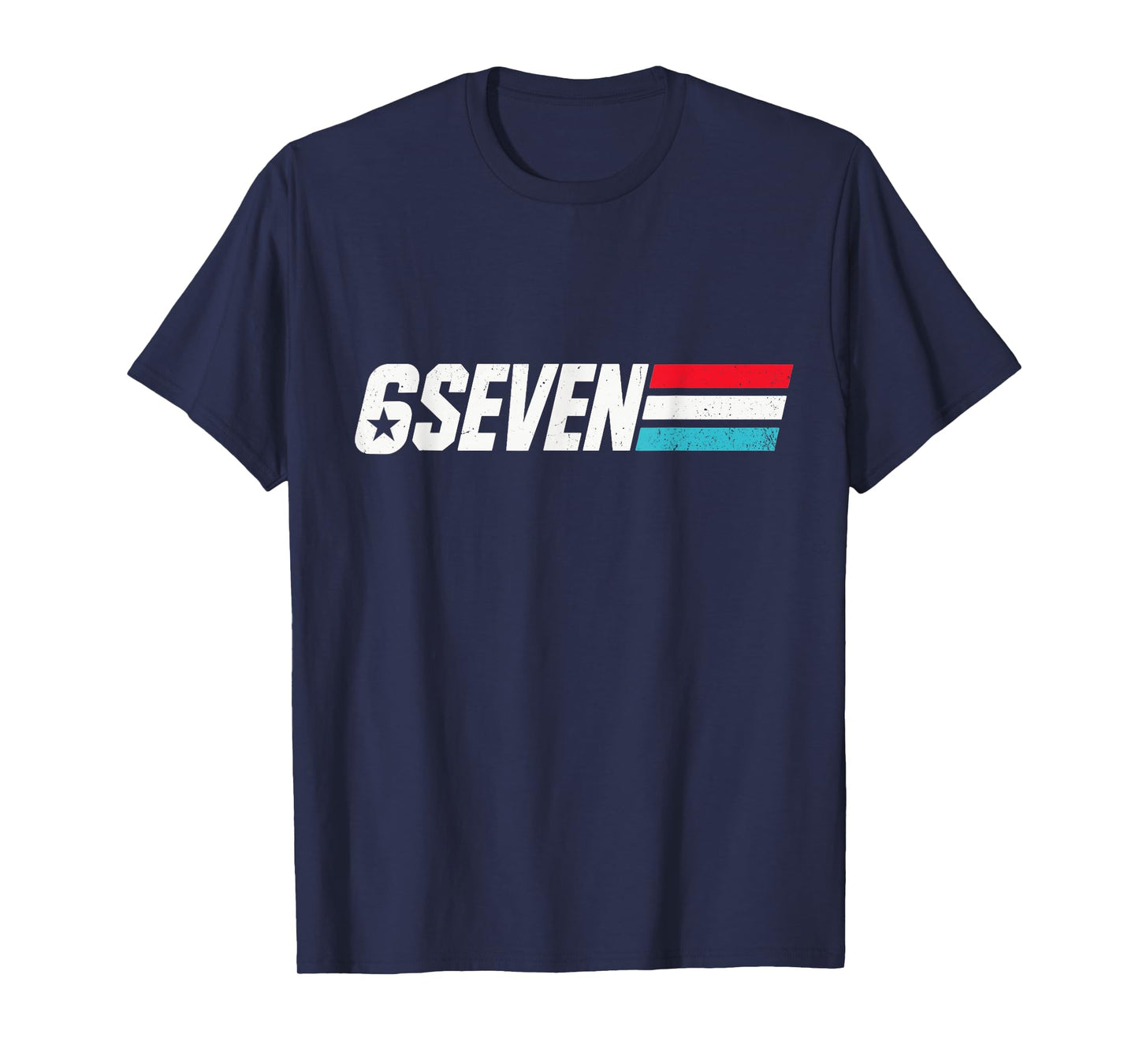 Vintage 67 Meme Retro 6 Seven T-Shirt