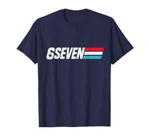 Vintage 67 Meme Retro 6 Seven T-Shirt