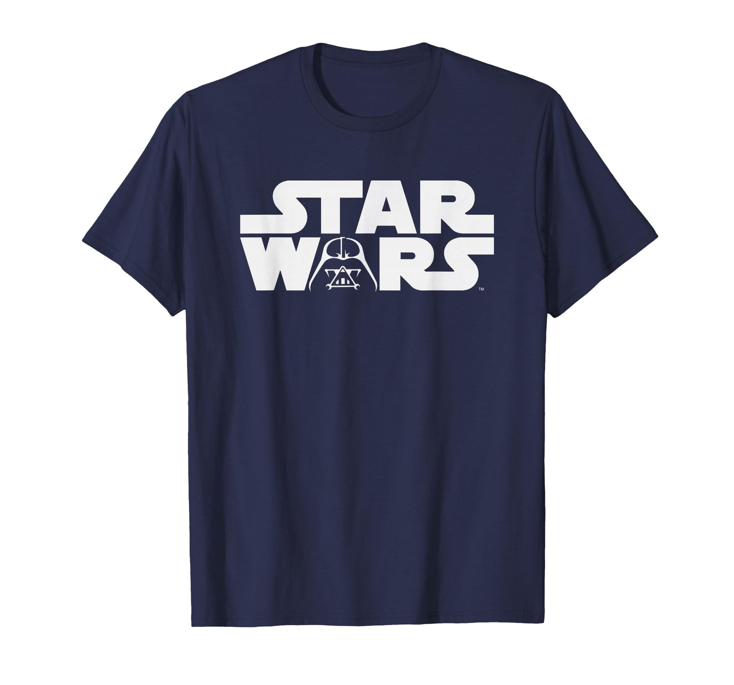 Star Wars A New Hope Darth Vader Icon In Logo T-Shirt