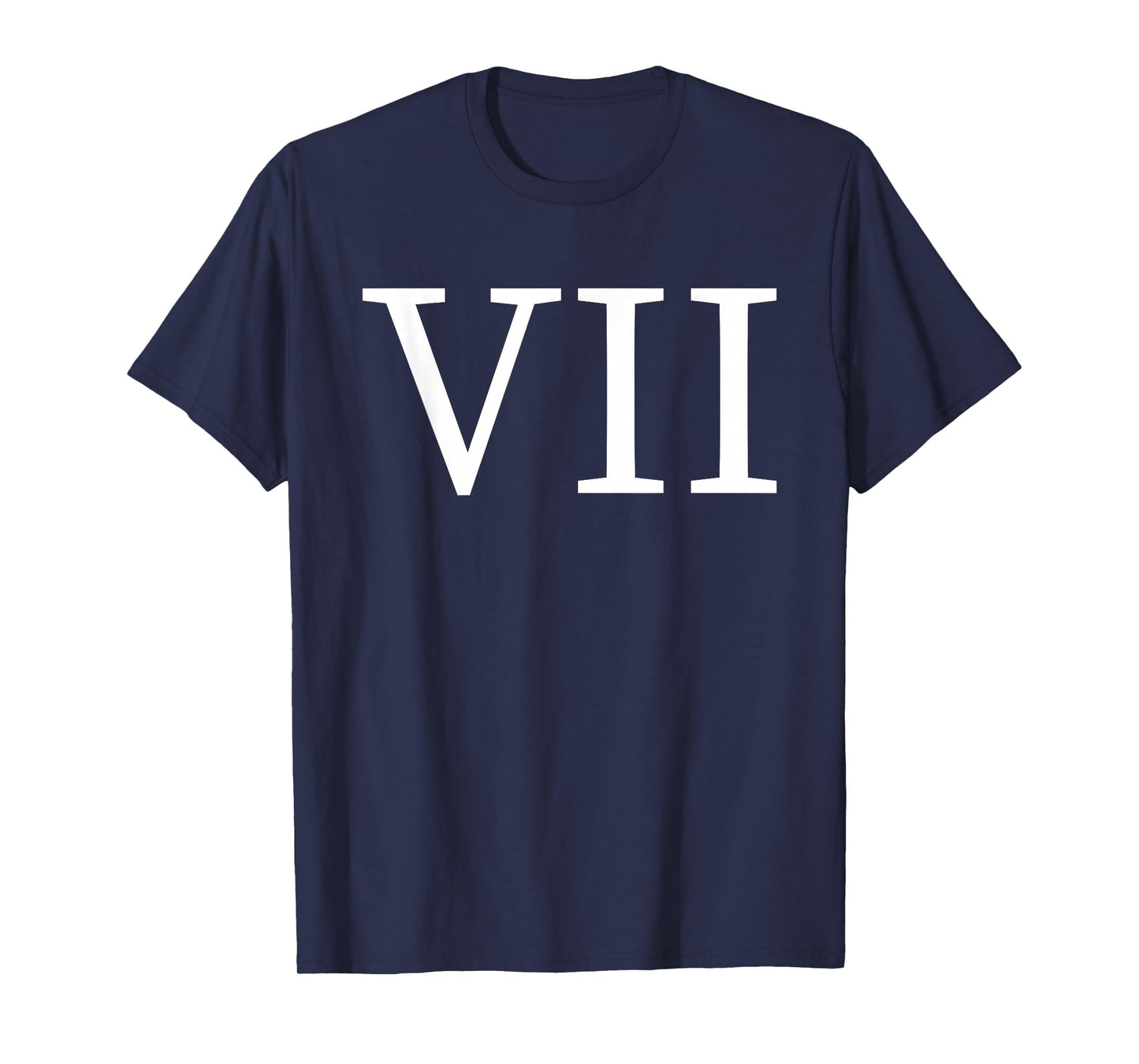 67 Roman Numerals VII Funny Six Seven Meme 6 7 Matching T-Shirt