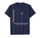 Six Seven 6 7 Coordinate Grid Plot Graph Plane Meme Design T-Shirt