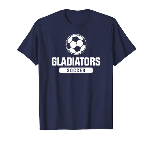 Gladiators Soccer for Elementary, Middle, and High Schools T-Shirt