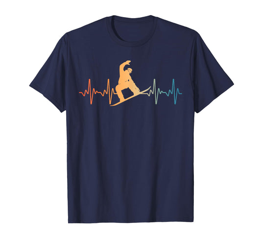 Funny Snowboarding Art for Men Women Snowboard Snowboarder T-Shirt