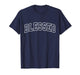 Blessed Athletic Lettering Thanksgiving Christian Religious T-Shirt