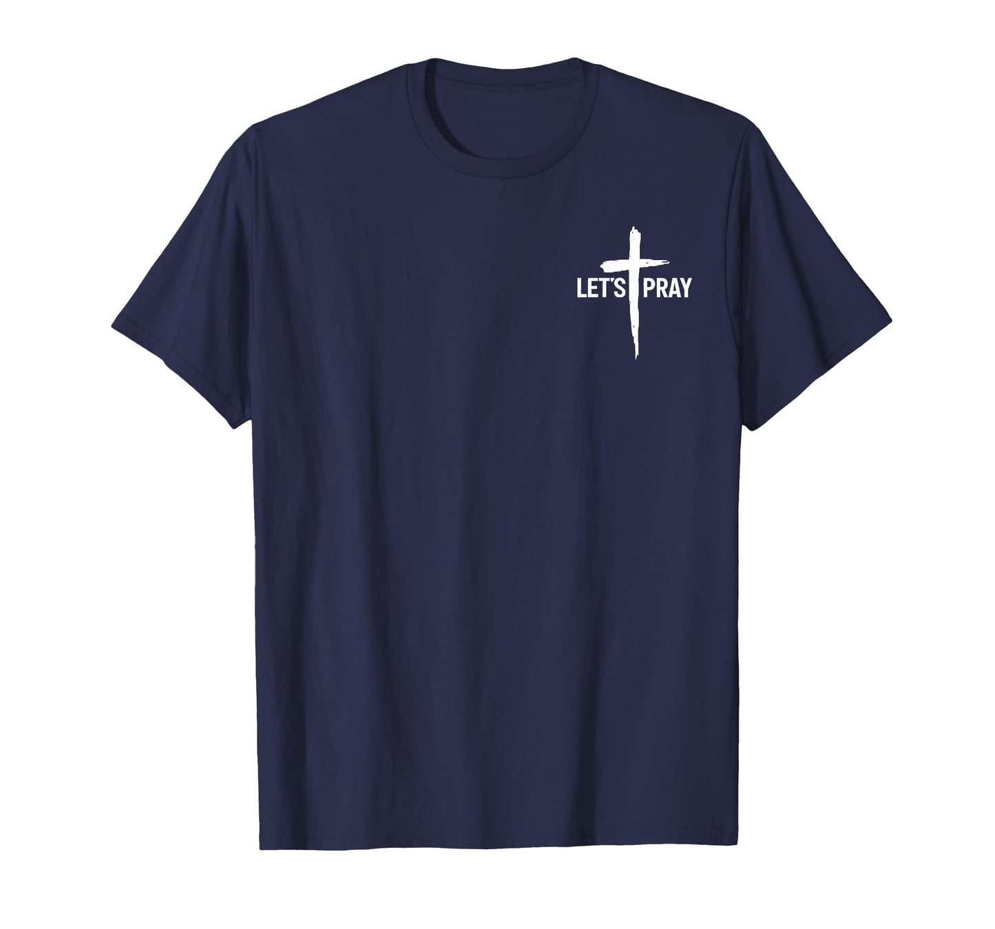 Need Prayer Tap My Shoulder Christian Faith 2 Side T-Shirt