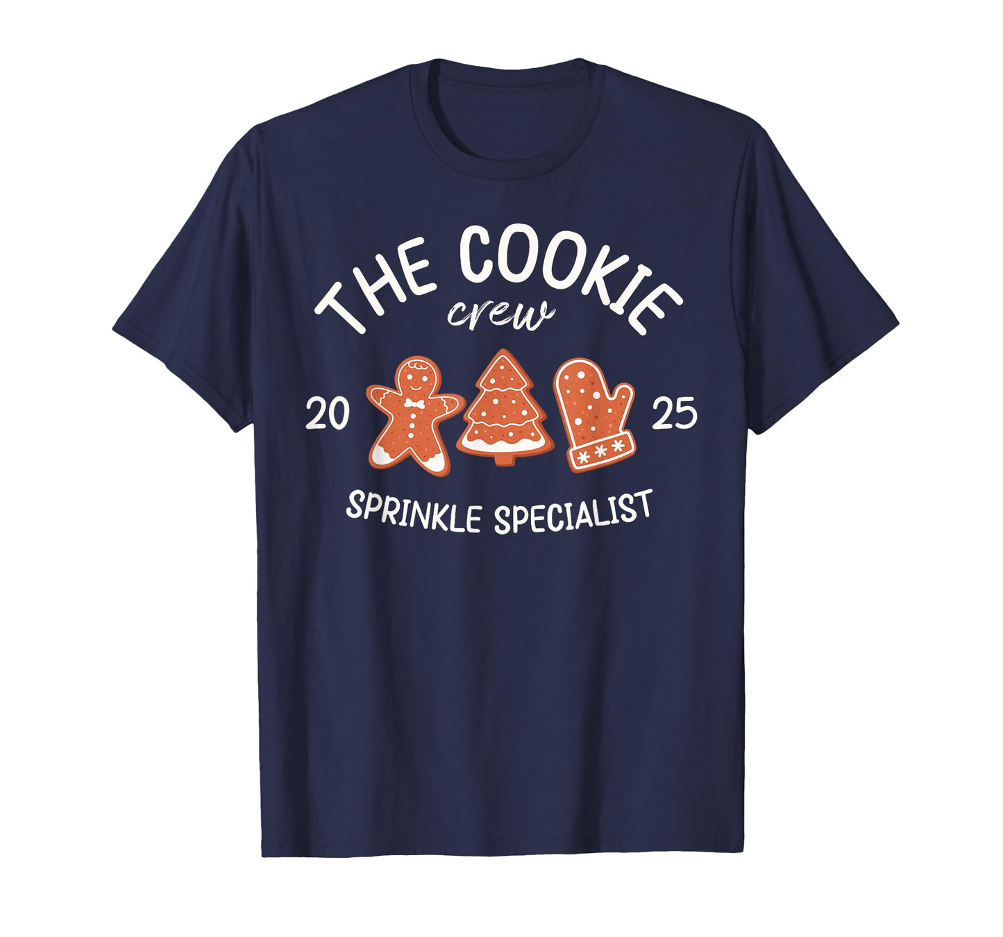 The Cookie Crew 2025 Sprinkle Specialist Christmas Matching T-Shirt