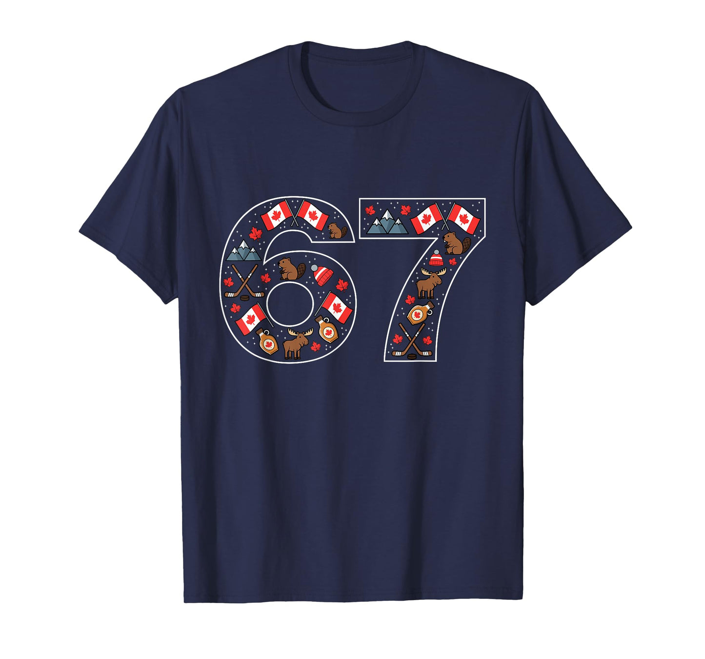 67 Canada Six Seven Canadian T-Shirt