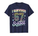 I Survived 67 Days of School Meme Funny Student Teacher T-Shirt