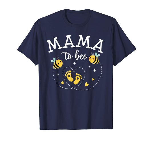 Mama to Bee Funny Gender Reveal Matching Family T-Shirt