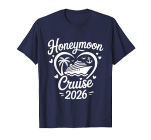 Honeymoon Cruise 2026 Married Couples Matching T-Shirt