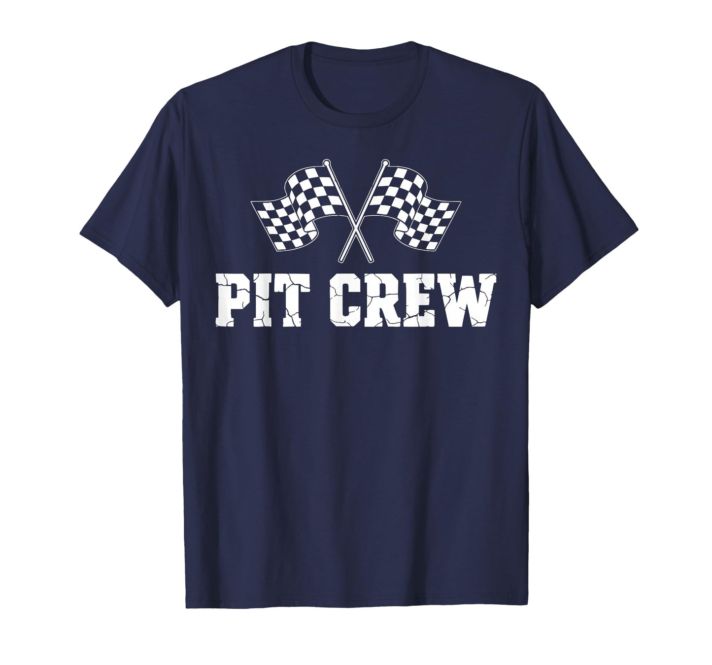 Pit Crew Race Car Birthday Party Family Matching Car Racing T-Shirt