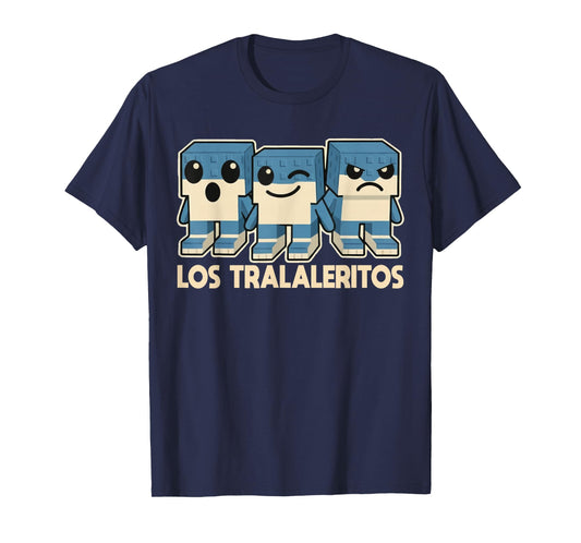 Los Tralaleritos - Funny Italian Brainrot Cringe Kids Meme T-Shirt