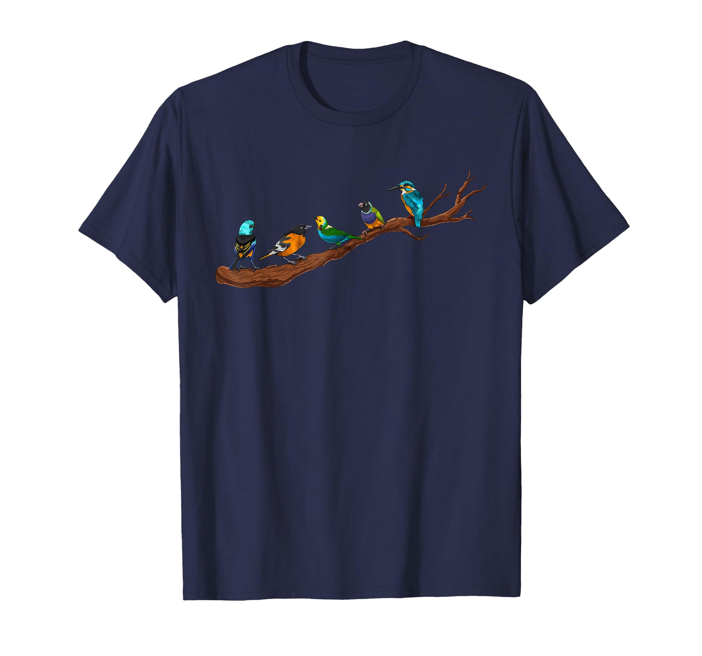 Birds On A Branch Birding Bird Watching Bird Watcher Birder T-Shirt