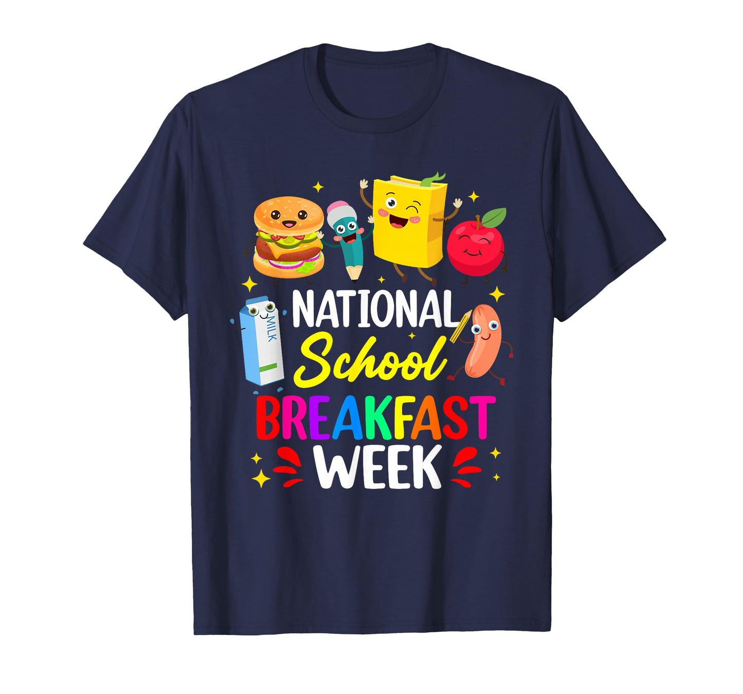 National School Breakfast Week 2026 Breakfast Lovers T-Shirt