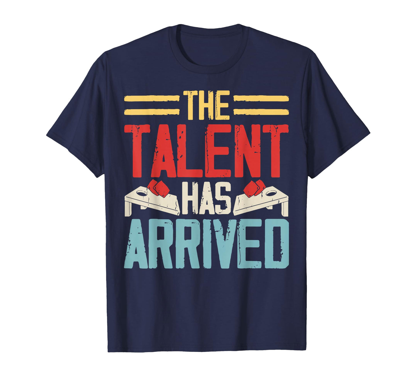 Cornhole Art for Men Women Corn Hole Players Funny Cornhole T-Shirt