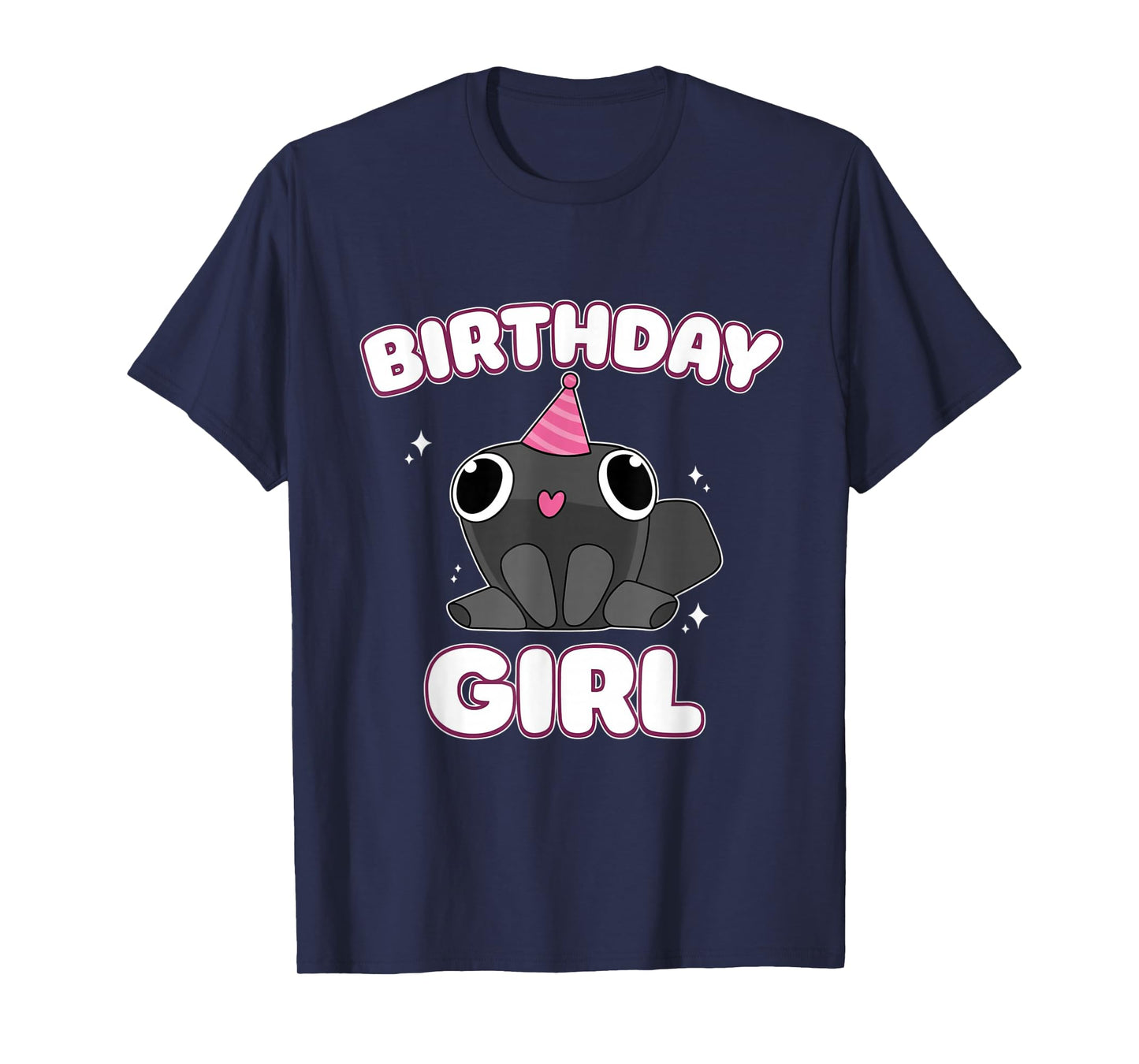Birthday Girl Pebble Funny Dandy's Minimalist Humor Gifts T-Shirt