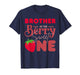 Brother of The Berry Sweet One 1st Birthday Strawberry T-Shirt