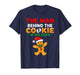 Christmas Pregnancy The Man Behind The Cookie in The Oven T-Shirt