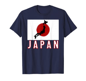 Flag of Japan Patriotic Men Women Kids Japanese T-Shirt