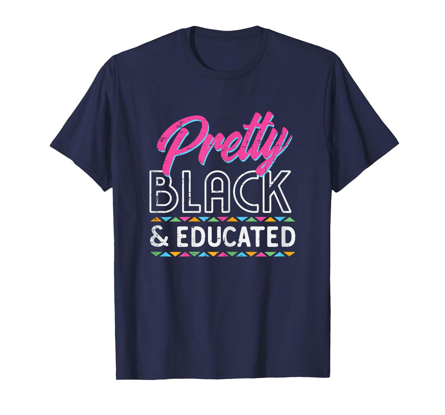 Black History Pretty and Educated African Women Girls Kids T-Shirt