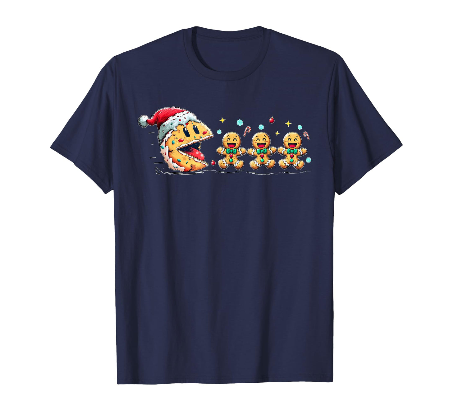 Funny Gingerbread Christmas Cookie Baking Boys Girls Kids T-Shirt