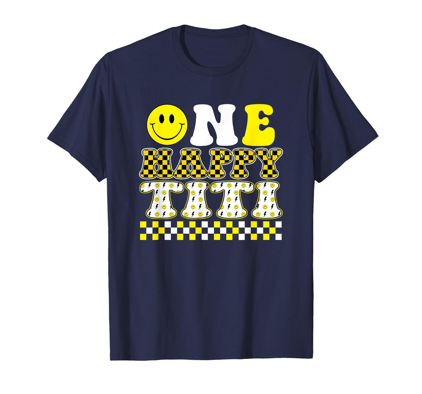 One Happy Dude Titi 1st Birthday Family Matching T-Shirt