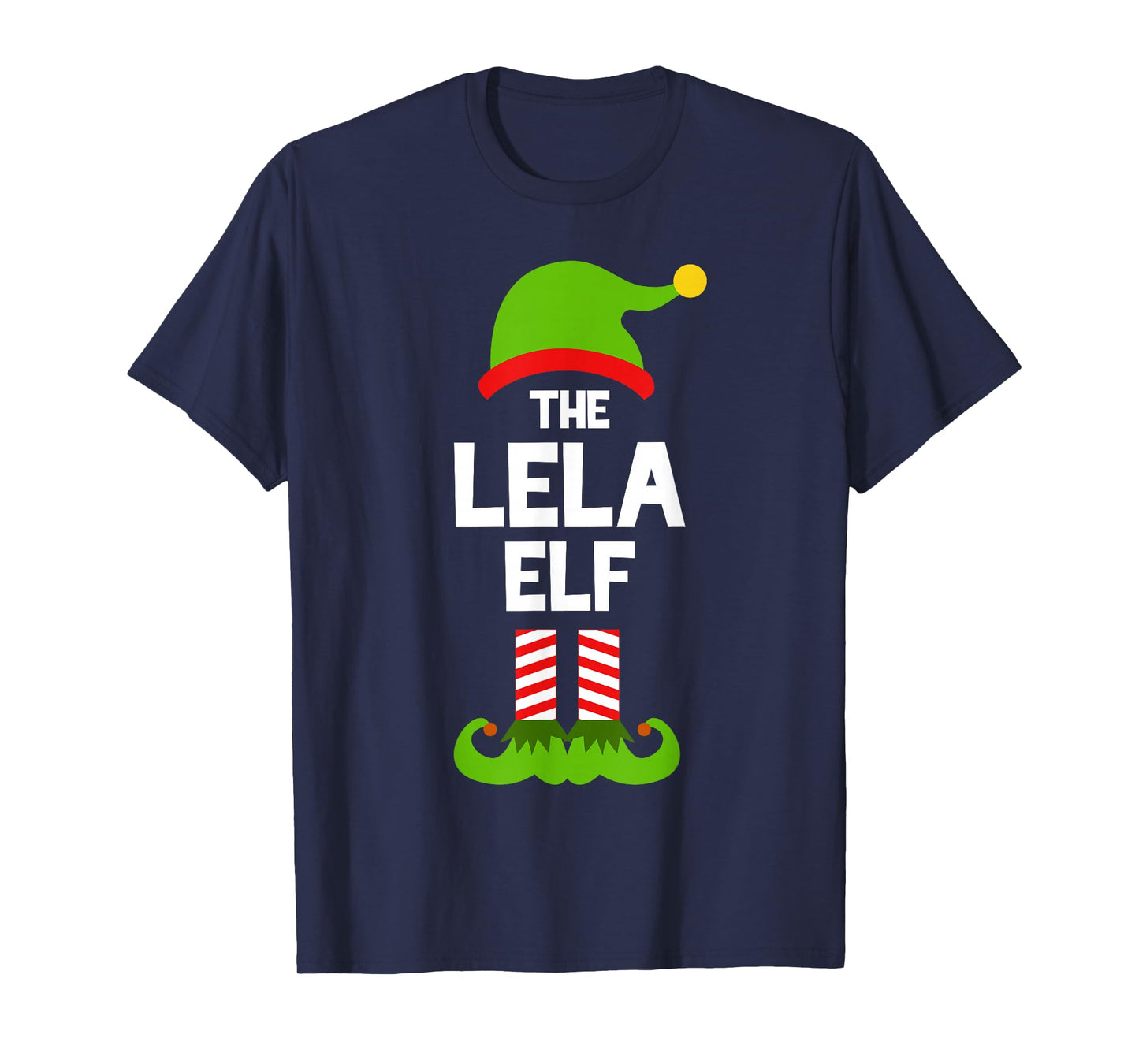 I'm The Lela Elf Christmas Family Pajama Funny T-Shirt