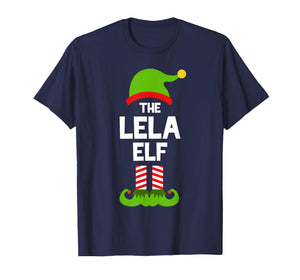 I'm The Lela Elf Christmas Family Pajama Funny T-Shirt