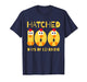 Hatched 100 Days of Learning Cute Chicken 100 Days of School T-Shirt