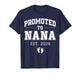Promoted to Nana Est 2026 Varsity First Time Grandma to Be T-Shirt