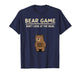 Forest Animal Humor Grizzly Bear Game Don’t Look at The Bear T-Shirt